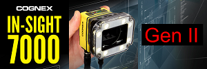 Новое поколение систем машинного зрения Cognex In-Sight 7000 GII Новое поколение систем машинного зрения Cognex In-Sight 7000 GII